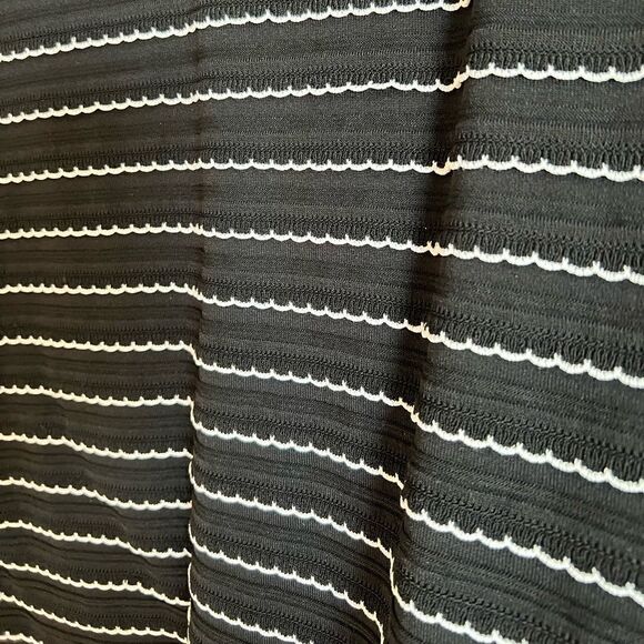 Michael Kors Scalloped-Stripe Sweater Dress - Picture 5 of 14